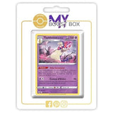 Carte Pokémon Typhlosion de Hisui 052/189 en version Holo ou Reverse de l’extension Astres Radieux Épée et Bouclier 10, vue de face détaillée.