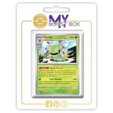 Carte Vacilys 006/142 visible dans un emballage blanc My Booster Box avec fenêtre transparente.