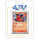 Carte Pokémon Volcaropod de Luth 024/217 en version Reverse Pokéball, recto, issue de l’extension Héros Transcendants du bloc Méga-Évolution