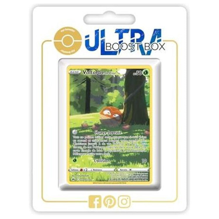 Carte Pokémon Voltorbe de Hisui GG01/GG70 Alternative Pokémon Gallery Secrète, recto en français issue de l’extension Zénith Suprême Epée et Bouclier 12.5
