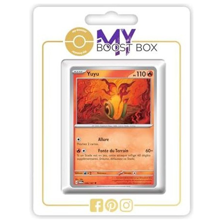 Carte Pokémon Yuyu 039/167 en version Reverse de l’extension Mascarade Crépusculaire Écarlate et Violet 06, vue de face avec l’illustration complète.