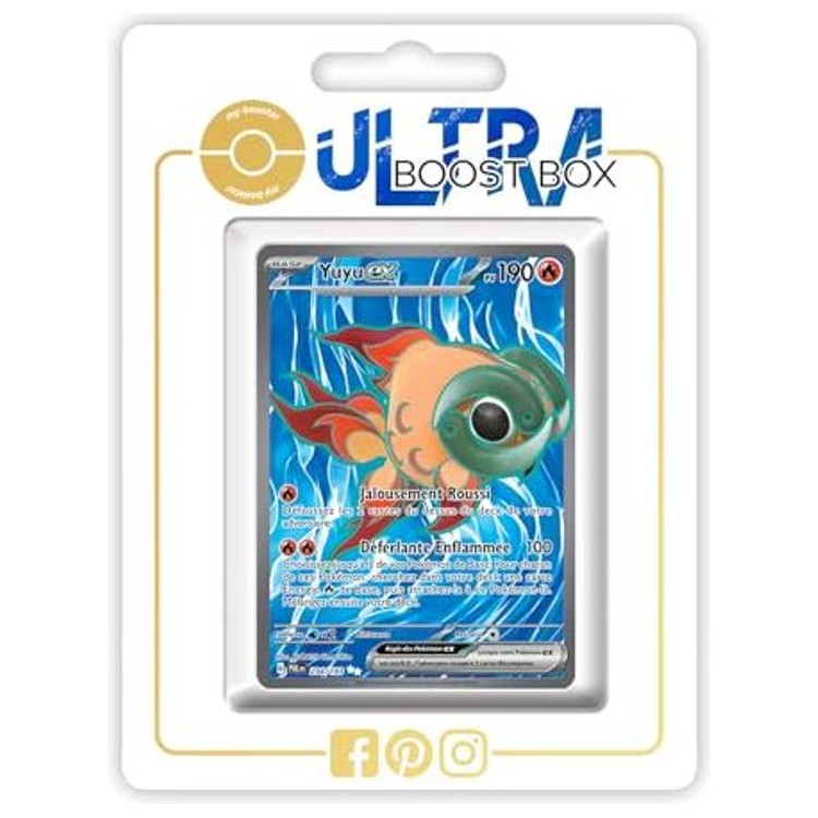 Carte Pokémon Yuyu ex 234/193 Full Art secrète de l’extension Évolutions à Paldea EV02, vue de face avec l’illustration complète.