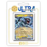 Carte Pokémon Zekrom ex 034/086 ultra rare de l’extension Foudre Noire Écarlate et Violet 10.5, vue de face avec l’illustration complète.