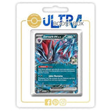 Carte Pokémon Zoroark ex de N 098/159 en français, recto, édition Ultra Rare de l’extension Écarlate et Violet 9 Aventures Ensemble